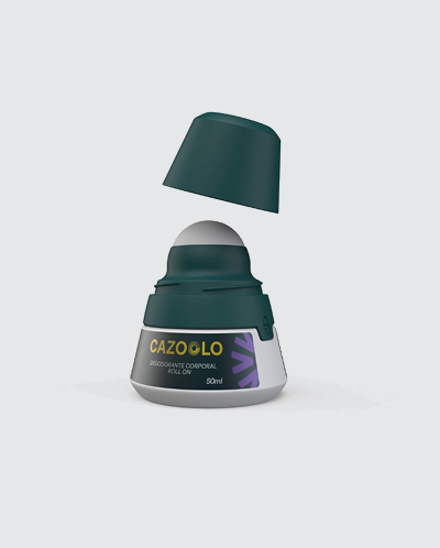 Case Refillable Roll-on Deodorant Packaging